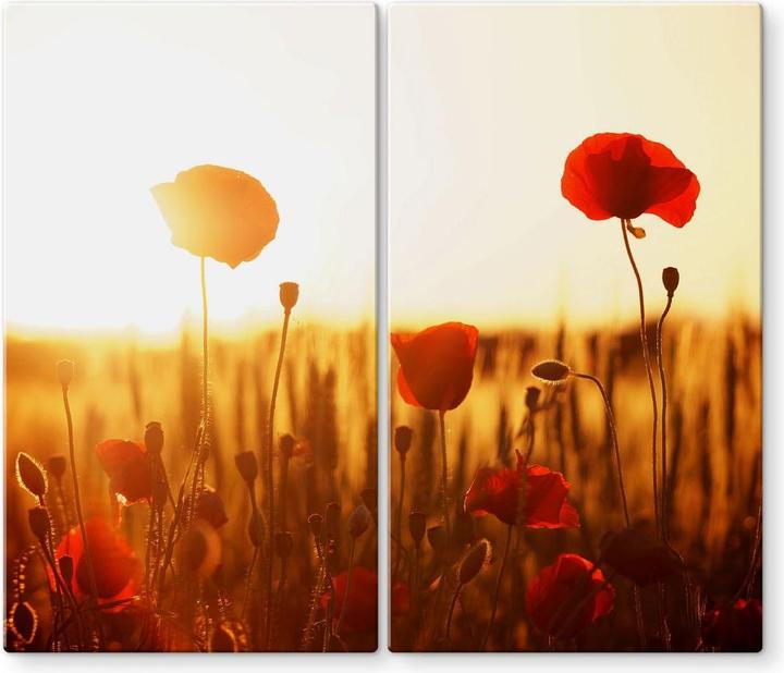 Produktbild Trenddeko Sonnenflut im Mohnfeld