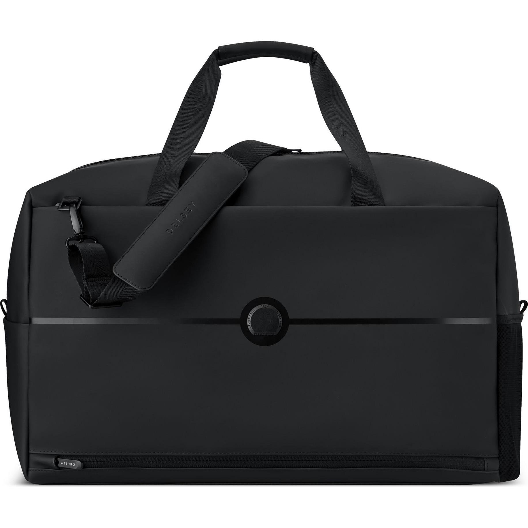 Delsey Nero Borsa, Turenne Borsa Da Viaggio Morbida 55 Cm, (47 L)