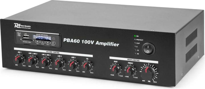 Actual product image Power Dynamics Amplifier Pro PBA60