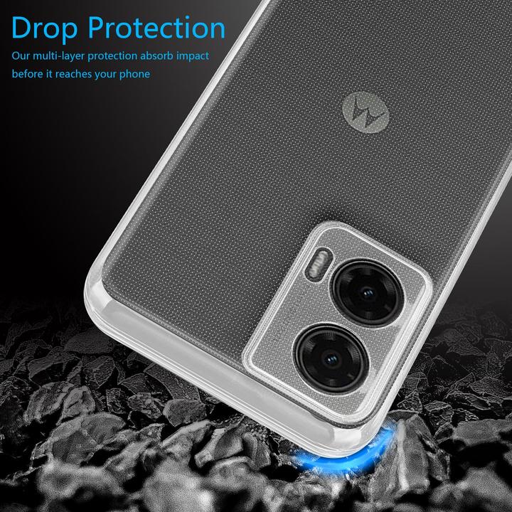 Produktbild Cadorabo Hülle für Motorola Moto G35 TPU Schutz Case (Motorola Moto G35)