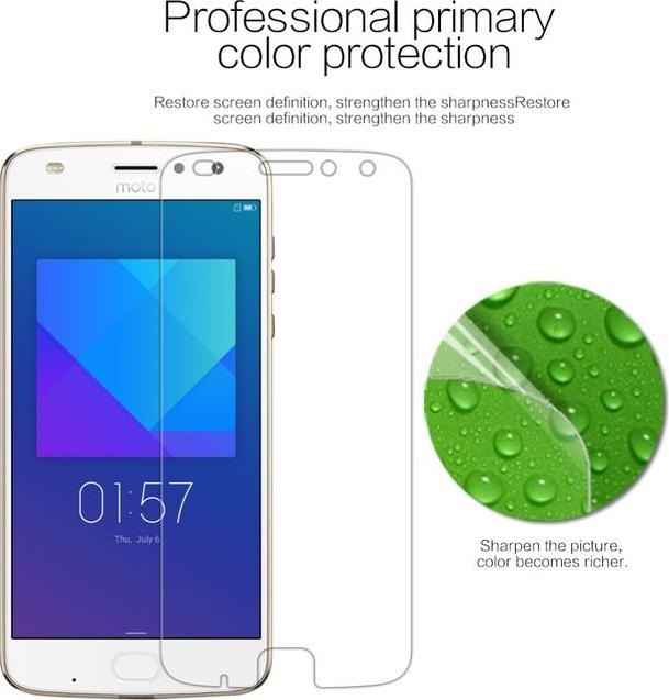 Actual product image Nillkin Super Clear Series (1 Piece, Motorola Moto Z2 Play)