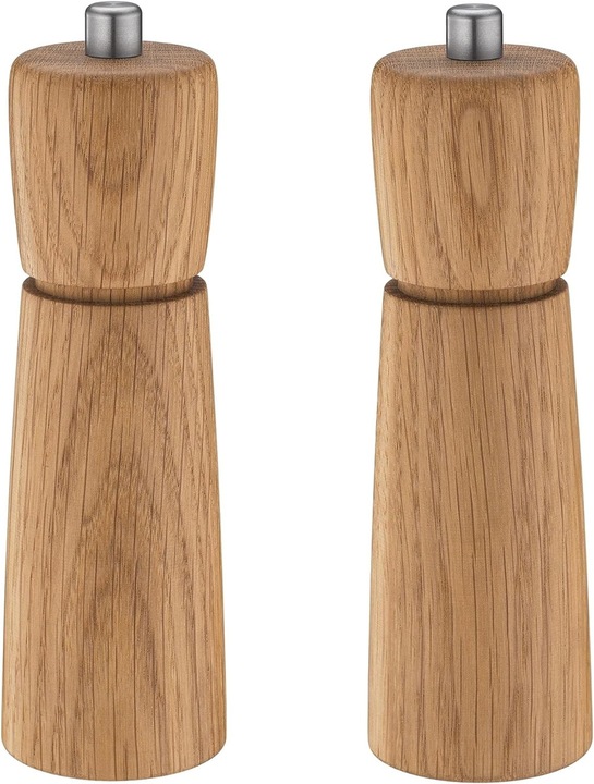 Immagine prodotto Zassenhaus Set di macine Kiel in legno di quercia 18 cm (Pepe)