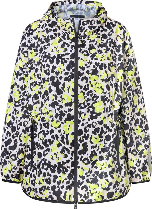 Actual product image Ulla Popken Leopard Print Rain Jacket (50, 52)