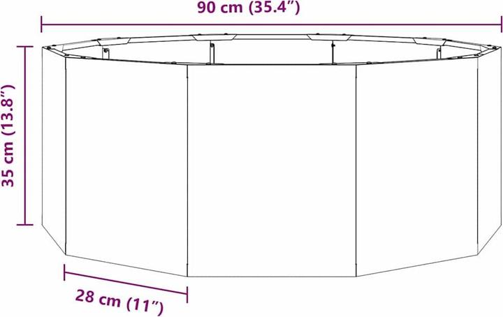 Produktbild vidaXL Garten-Pflanzgefäss