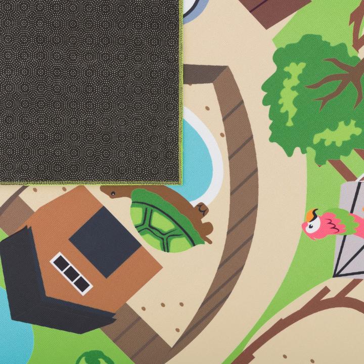 Produktbild TT Home Kinderzimmerteppich Teppich Junge Mädchen Kinderteppich Baby Rutschfest Strasse (150 x 80 cm)