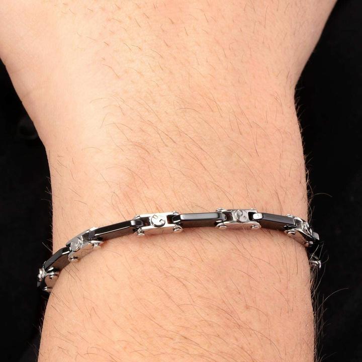 Produktbild Morellato MenÂ's steel bracelet Ceramic SACU14 (M) (Edelstahl)