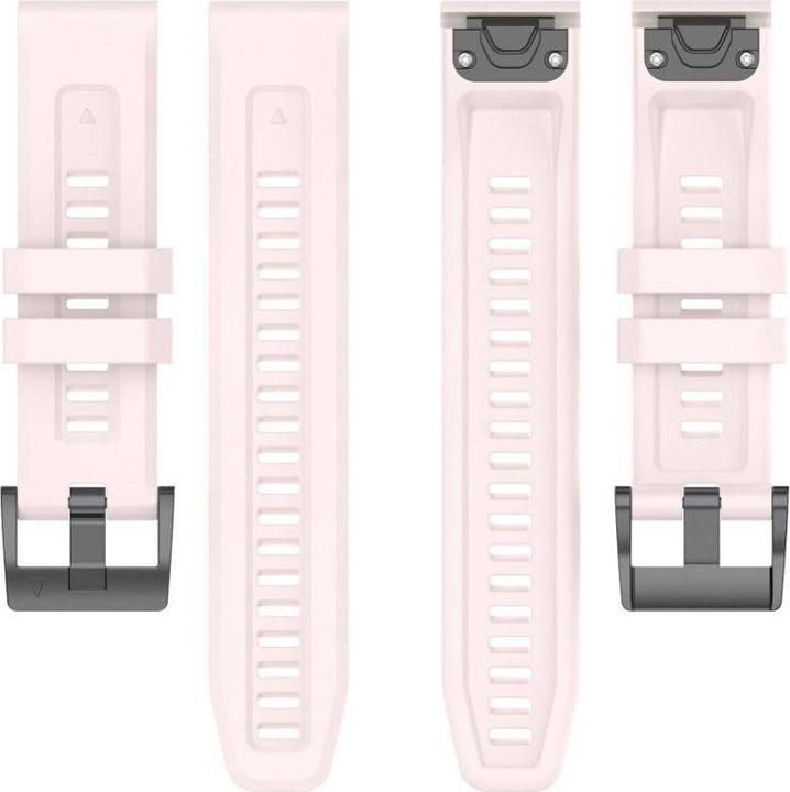 Actual product image OEM Strap Silicone strap for GARMIN FENIX 3 / 3HR / 5X / 6X / 6X Pro / 7X / 7X Pro pink (3) (26 mm, Silicone)