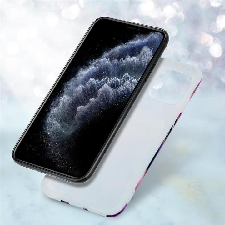 Image du produit Cadorabo Couverture IMD TPU Marbre coloré (Apple iPhone 11 Pro)