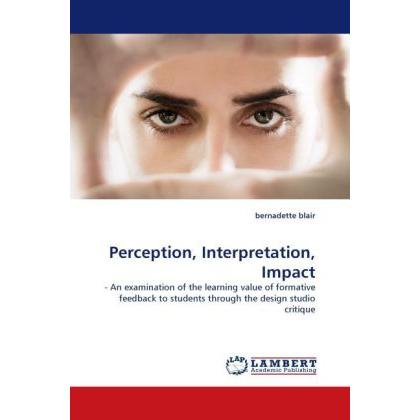Perception, Interpretation, Impact, Fachbücher