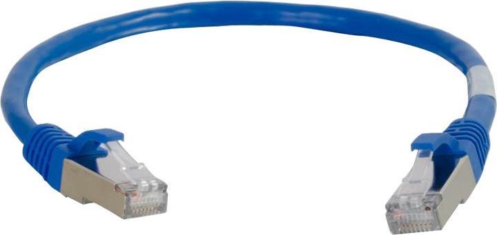 Actual product image C2G Cbl/20m CAT6A Shielded Patch Cable Blue (S/FTP, CAT6a, 20 m)