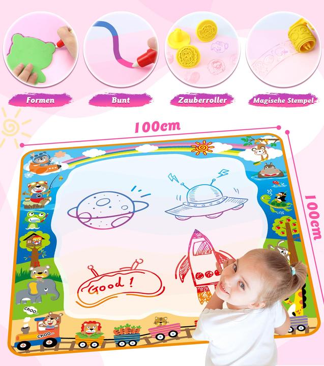 Actual product image Lenbest Wassermalmatte (100 x 100 cm)