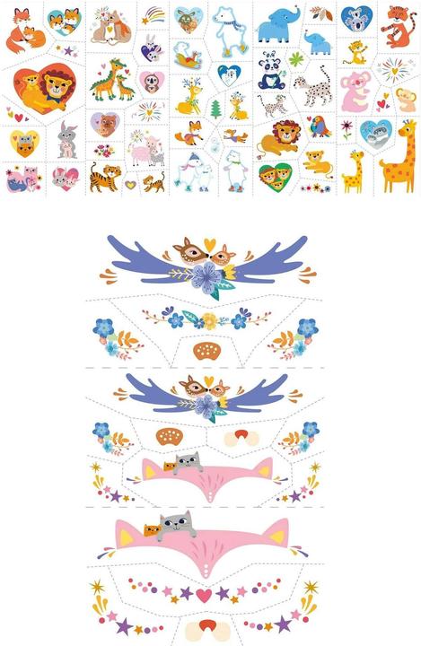 Produktbild Avenir Gesichtssticker und Tattoos 1 Pack