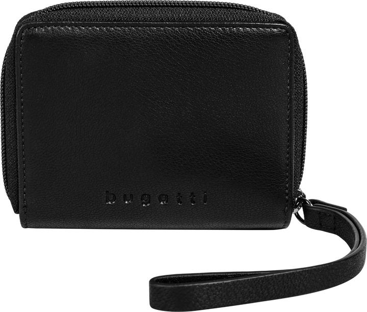 Actual product image Bugatti Black Magic Geldbörse RFID Schutz Leder 11 cm