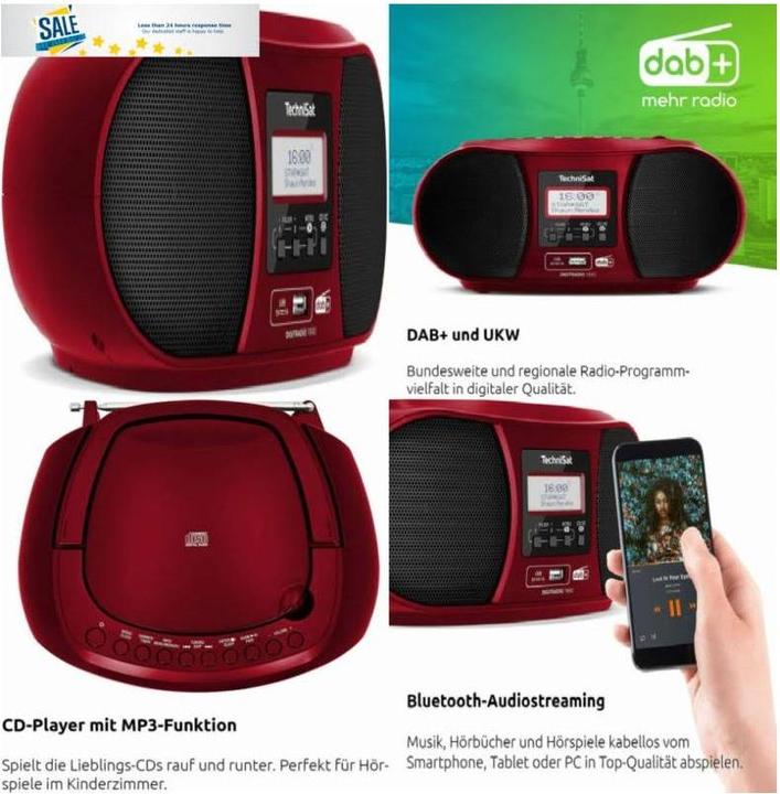 Produktbild TechniSat DigitRadio 1990 (DAB+, FM, Bluetooth)