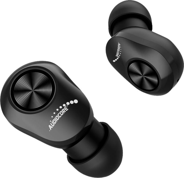 Produktbild Audiocore AC580 TWS Bluetooth In-Ear-Kopfhörer mit Ladestation und integriertem Mikrofon Touch-Technologie Kab (Digitale Geräuschunterdrückung, Passive Geräuschunterdrückung, Kabellos)