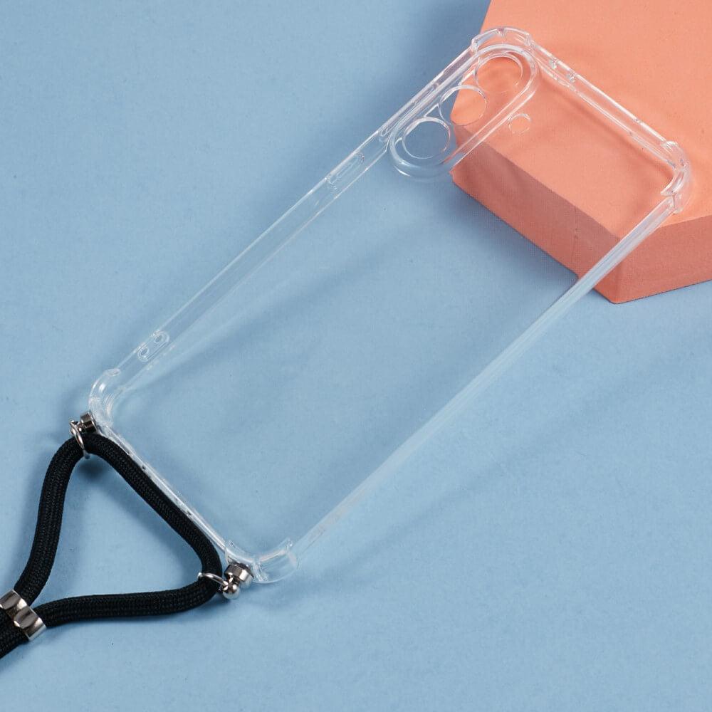 Thumbnail - Cover-Discount Galaxy A56 - Hülle mit Umhängeband, Handykette, Transparent