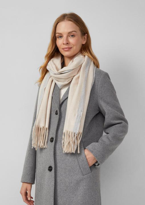Immagine prodotto s.Oliver Tuch Schal mit Fransen und Colour-Blocking