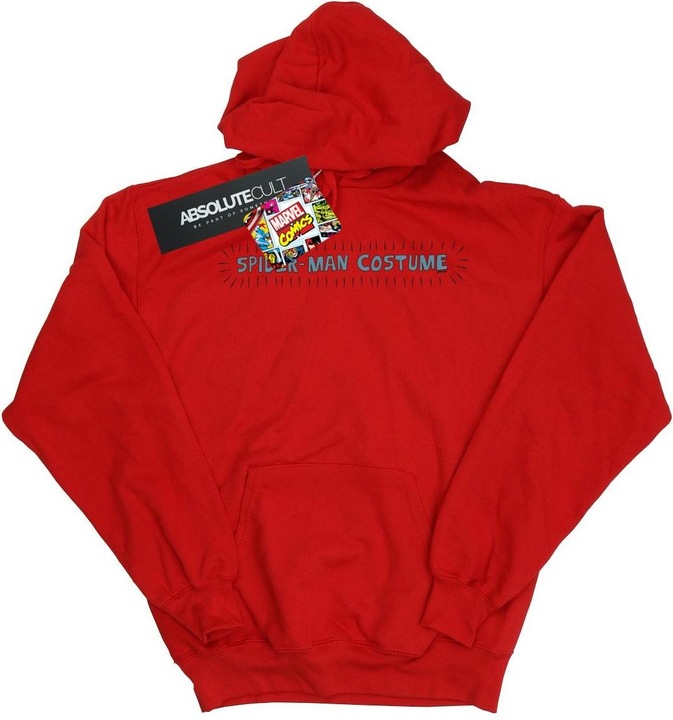 Immagine prodotto Spider-Man Costume Felpa con Cappuccio Ragazze (128)