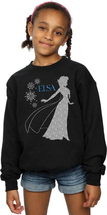 Image du produit Disney - Sweat FROZEN ELSA CHRISTMAS SILHOUETTE - Fille (140, 146)
