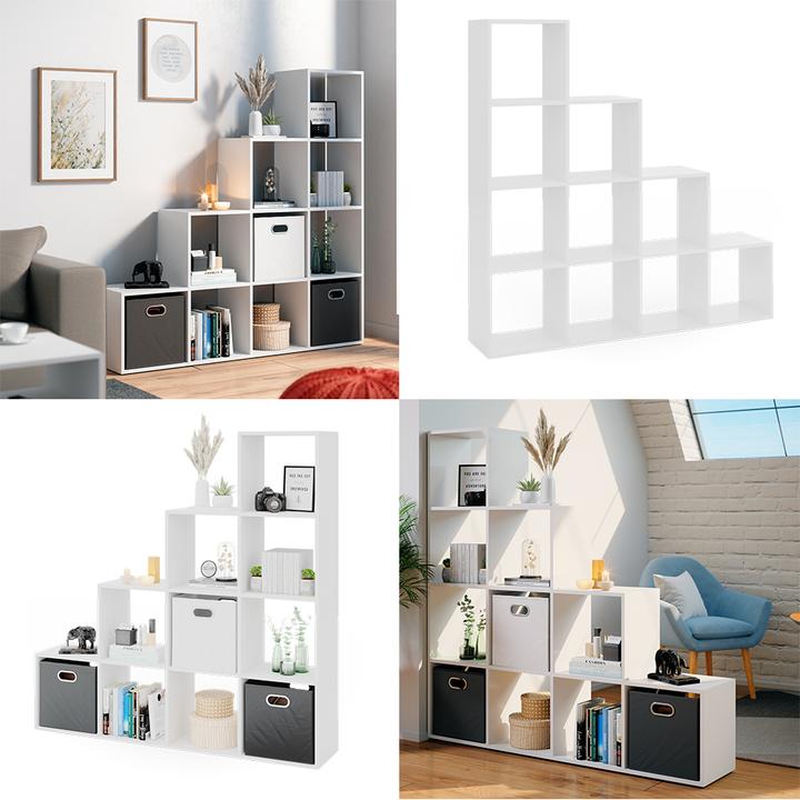 Produktbild Vicco Treppenregal (142.5 x 29 x 140 cm)