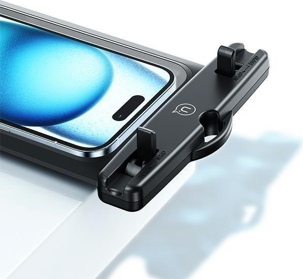 Actual product image Usams Case wodoodporne podwójne 6.7" IP68 czarny/black FSD1401 (YD014)
