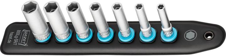 Actual product image HAZET SmartRail with 7 slots 850LG-SR/7 ∙ Square, hollow 6.3 mm (1/4 inch) ∙ Outside hexagon tracti… (10 mm, 12 mm, 13 mm, 5.5 mm, 6 mm, 7 mm, 8 mm)