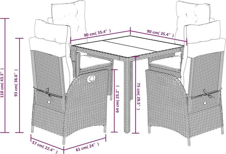 Actual product image vidaXL Isa