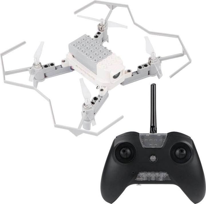 Actual product image LiteBee Drone V2 in building block system for STEM