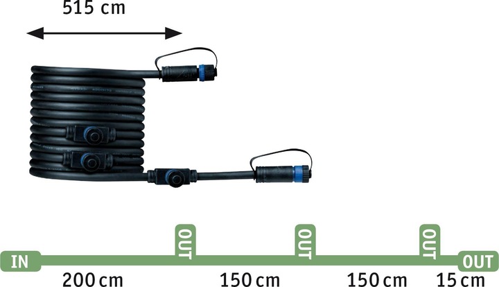 Produktbild Paulmann Plug & Shine Sting Ergänzungsset (520 lm, IP67)