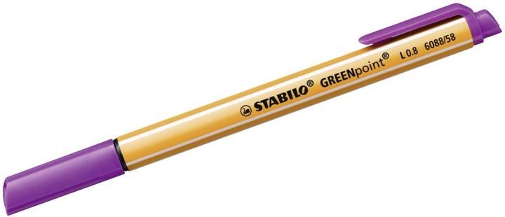 Produktbild STABILO GREENpoint umweltfreundlicher Filzschreiber (Purple, 1 x)