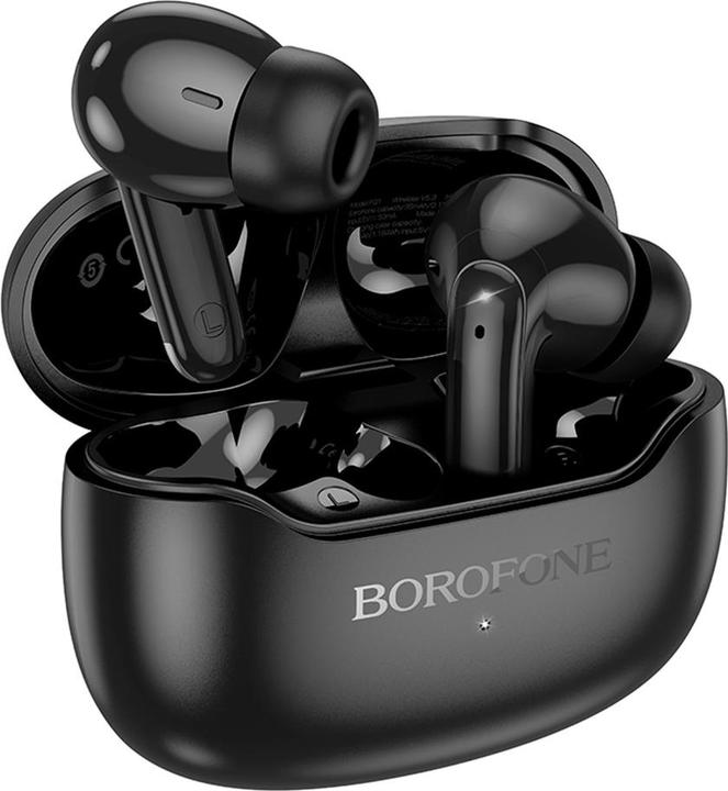 Borofone Bluetooth headphones TWS FQ1 Shine black (7 h, Wireless)