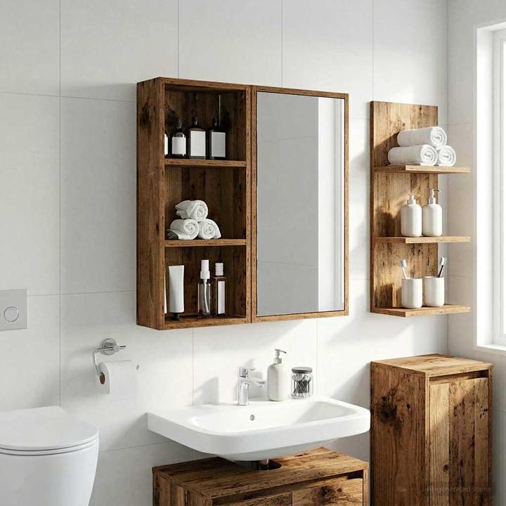 Produktbild vidaXL Badezimmerschrank (30 x 14 x 70 cm)