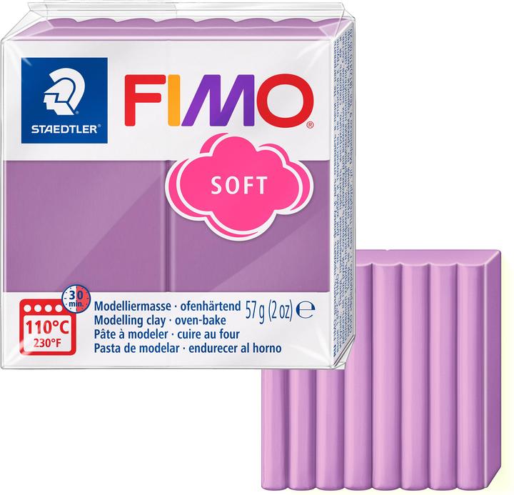 Image du produit Fimo Pâte à modeler SOFT "Trend Colours", myrtille, 57 g