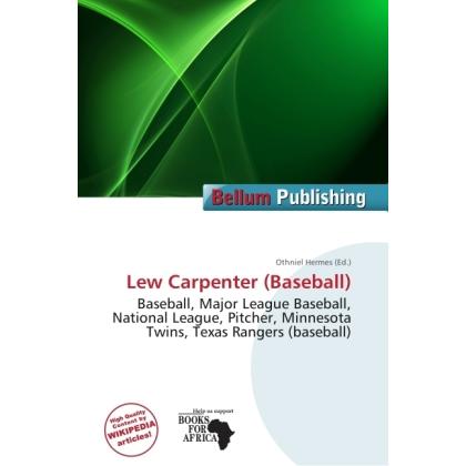 Lew Carpenter (Baseball), Ratgeber