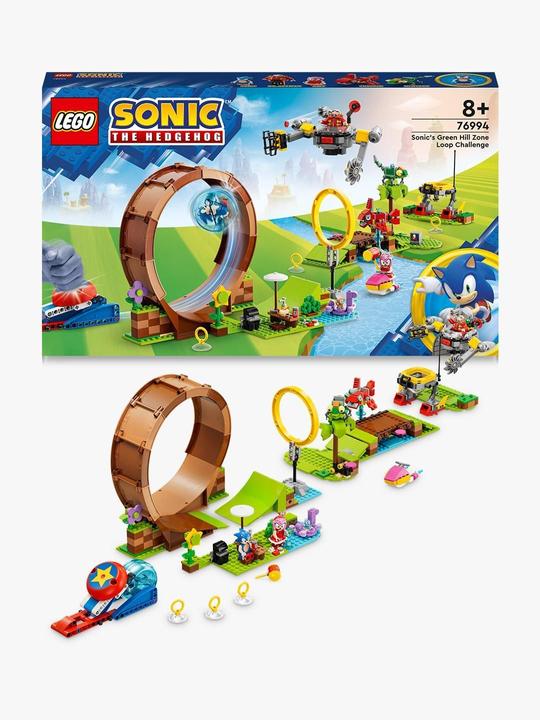 Produktbild LEGO Sonics Looping-Challenge in der Green Hill Zone (76994, LEGO Sonic)