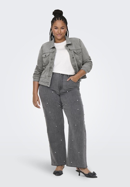 Actual product image Only CARHOPE Hohe Taille Weiter Beinschnitt Jeans Jeans mit weitem Bein (46)