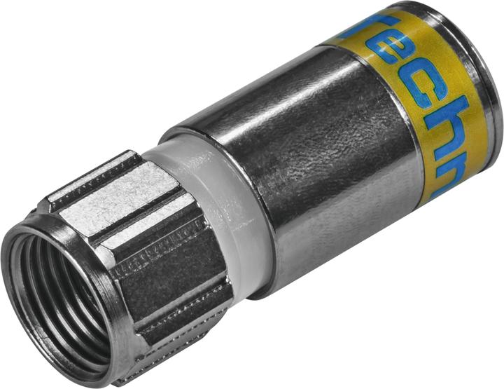 TechniSat 0100/3337 Stecker F Technik Kompression 100 Stück (120 dB, Stecker und Verbinder)