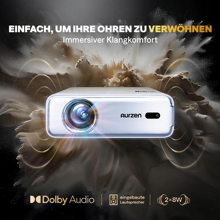 Actual product image Aurzen Eazze D1 Smart Beamer (200 lm)