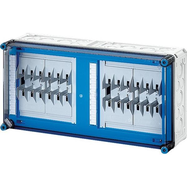 Hensel, Verteilerschrank Zubehör, HEN Mi 6461 NH-SicherungsgehÃ¤use 4xNH00 3-polig 250A