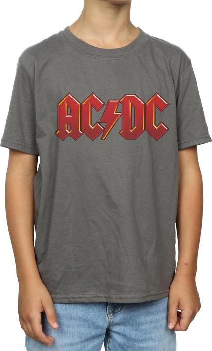 Actual product image AC/DC Boys Dark Red Logo T-Shirt (128)