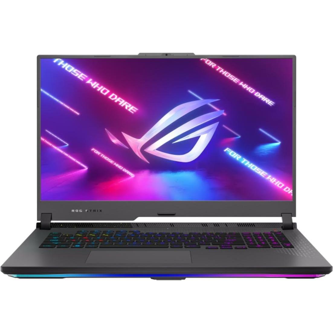 ASUS ROG Strix G17 G713PV-HX198W (17.30", 8000 GB, 64 GB, Deutschland), Notebook, Grau