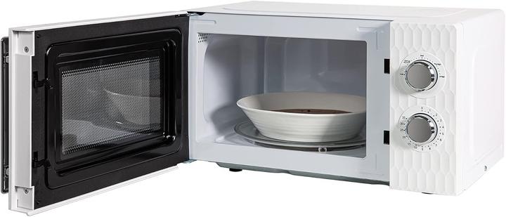 Actual product image Russell Hobbs Manual Microwave with Honeycomb Design, 5 Power Levels, Defrost Setting, Integrated Timer (17 l)