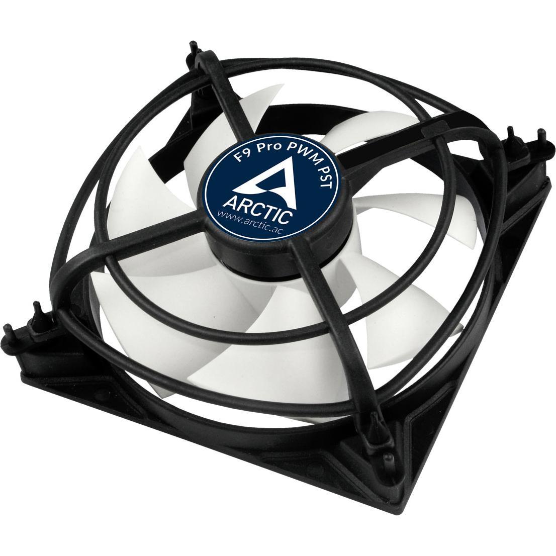 Arctic F9 Pro PWM (92 mm, 1 x), PC Lüfter, Schwarz, Weiss