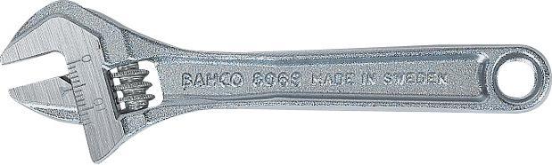 Produktbild Bahco 27-mm-Standard-Rollgabelschlüssel mit Zentralmutter, verchromt, 205 mm - Industrieverpackung (27 mm)