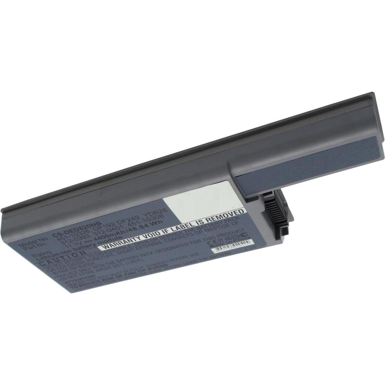 Thumbnail - CoreParts Laptop Battery for Dell (6 Zellen, 5200 mAh), Notebook Akku, Grau