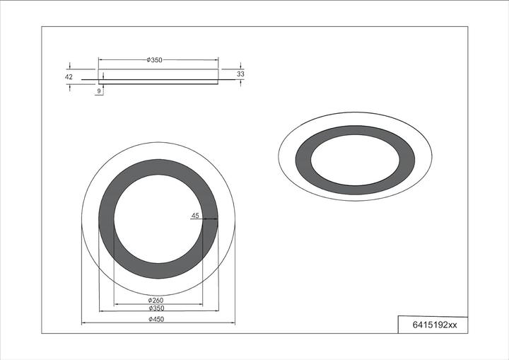 Produktbild Trio LED-Deckenleuchte LB23 (5600 lm)