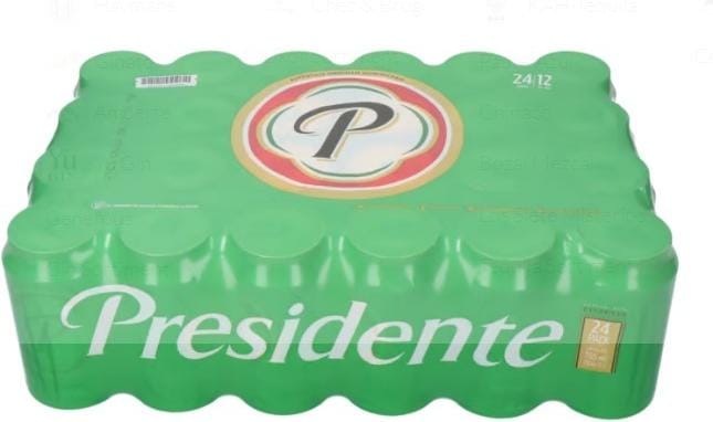 Presidente Pilsener box / Dom. Rep. (24 x 35.5 cl)