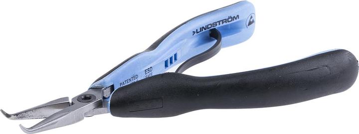 Actual product image Lindstrom R) bent snipe nose plier,60deg (155.50 mm)