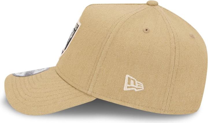 Actual product image New Era A-Frame Trucker Canvas Cap - Las Vegas Raiders beige (One size)