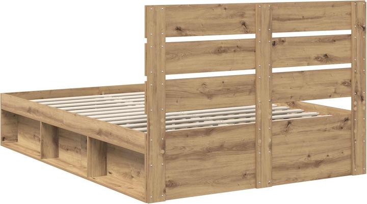 Image du produit vidaXL Moderner Bettrahmen (140 x 190 cm)